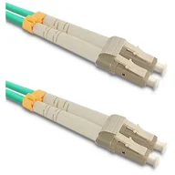 Patchcordy - Qoltec Patchcord Światłowodowy LC/UPC-LC/UPC MM 50/125 OM3 5m 54078 - miniaturka - grafika 1