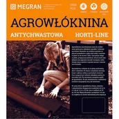 Agrowłókniny - HORTI-LINE Agrowłóknina antychwastowa czarna 1,60 m x 5 mb - miniaturka - grafika 1
