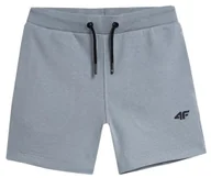 Spodenki damskie - 4f Krótkie Spodenki Dziecięce Niebieskie Szorty R-122 - miniaturka - grafika 1