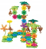 Zabawki kreatywne - Zestaw budowlany Learning Resources Koła zębate LER-9119 - miniaturka - grafika 1