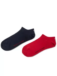 Tommy Hilfiger Zestaw 2 par stopek męskich 342023001 Granatowy - Skarpetki męskie - miniaturka - grafika 1