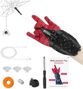 Zabawki interaktywne dla dzieci - Rękawica Strzelająca Wyrzutnia Sieci Web-Shoooter Spiderman Cosplay - miniaturka - grafika 1