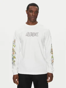 Element Bluza ELYZT00514 Biały Regular Fit - Bluzy męskie - miniaturka - grafika 1