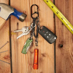 Nite Ize - Karabińczyk GearLine Mini Key Organizer - Stalowy - Czary - GLMK-A1-R3 - Sprzęt wspinaczkowy - miniaturka - grafika 5