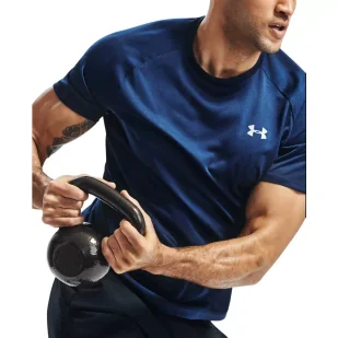 Koszulka męska Under Armour Tech SS Tee 2.0 - Koszulki sportowe męskie - miniaturka - grafika 4