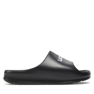 Klapki Lacoste Serve Slide 2.0 747CFA0020 Czarny - Klapki i japonki damskie - miniaturka - grafika 1