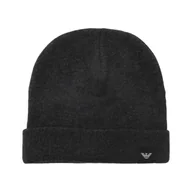 Czapki męskie - Emporio Armani Czapka | z dodatkiem wełny i kaszmiru - miniaturka - grafika 1