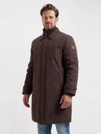 Kurtki męskie - TRAVELIN' Płaszcz przejściowy w kolorze brązowym - miniaturka - grafika 1