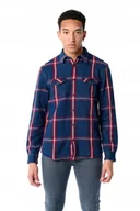 Koszule męskie - WRANGLER WESTERN SHIRT CRIMSON RED W5A7MTX51 S - miniaturka - grafika 1