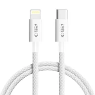 Kable USB - TECH-PROTECT ULTRABOOST LITE LIGHTNING CABLE PD27W/3A 100CM COOL GREY - miniaturka - grafika 1