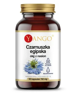 YANGO Yango Czarnuszka egipska olej z nasion 702 mg 60 k - Suplementy naturalne - miniaturka - grafika 1