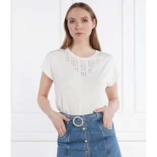 Liu Jo Sport T-shirt T-shirt | Regular Fit - Koszulki i topy damskie - miniaturka - grafika 1