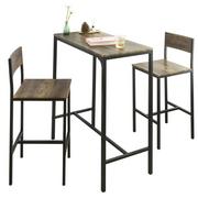 Stoły z krzesłami - SoBuy Stół z krzesłami do jadalni kuchni OGT03-XL - miniaturka - grafika 1