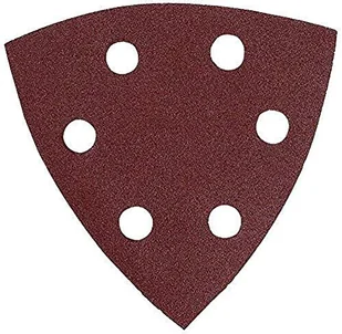 Makita Papier ścierny na rzep 94 x 94 (6 otworów) ziarn. 80, 10 szt. P-33277 - Materiały ścierne - miniaturka - grafika 1
