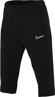 Spodnie męskie - Nike Spodnie męskie 3/4 Knit Soccer Pants M Nk Df Acd23 3/4 Pant Kp, czarne/białe, DR1365-010, S - grafika 1