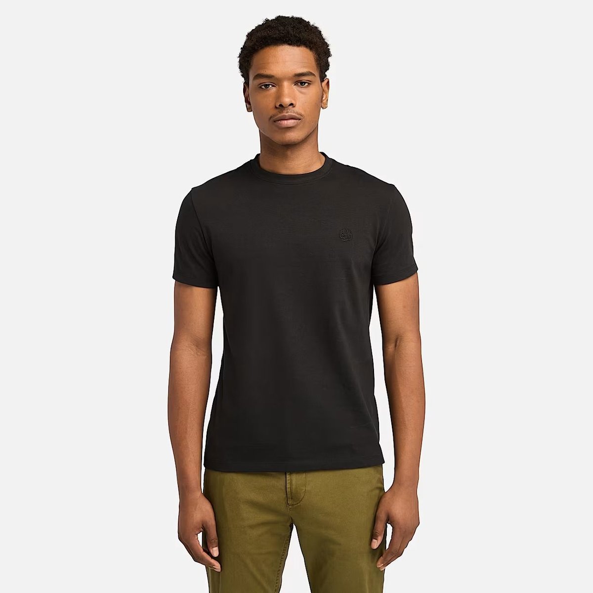 t-shirt uomo timberland tb0a2bprx651 dun-river black/pavnent