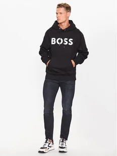 Boss Bluza 50496661 Czarny Oversize - Bluzy męskie - miniaturka - grafika 1