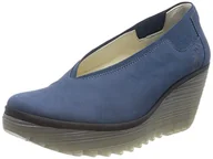 Czółenka - Fly London Damska czółenka YOZA438FLY, niebieska, 2,5 UK, NIEBIESKI - miniaturka - grafika 1