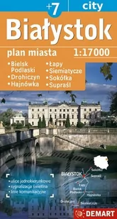 Demart Białystok - plan miasta (skala 1:17 000) - Demart - Atlasy i mapy - miniaturka - grafika 1