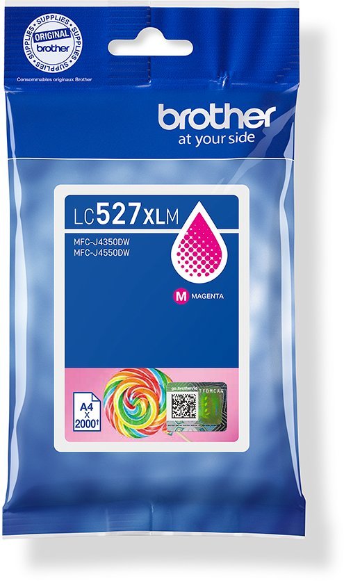 Brother LC527XLM Magenta High Yield Inkjet Cartridge Brother