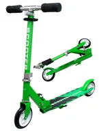 Hulajnogi - Duża Hulajnoga H6 ZIELONA Składana R-Sport koła 145 mm do 100 kg - miniaturka - grafika 1