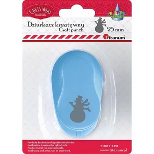 Hasta Dziurkacz z motywem Bałwan 25mm - Przybory szkolne - miniaturka - grafika 1