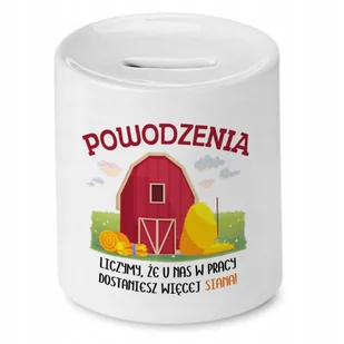 Skarbonka na Powitanie w Pracy Idealne na Prezent z Nadrukiem ze Zdjęciem + Opakowanie na prezent (wzór 01) - Skarbonki - miniaturka - grafika 1