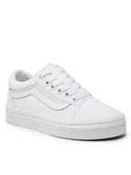 Buty dla dziewczynek - Vans Tenisówki Old Skool VN0A4BUUQLZ1 Biały - miniaturka - grafika 1