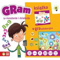 Gram w mnożenie i dzielenie / Książka+Gra - Mapy i plansze edukacyjne - miniaturka - grafika 1