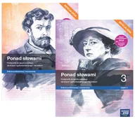 Podręczniki dla liceum - Pakiet Ponad słowami 3. Część 1 i 2. Podręcznik do języka polskiego dla liceum ogólnokształcącego i technikum. Zakres podstawowy i - miniaturka - grafika 1