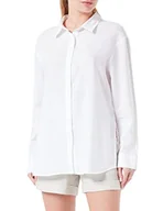 Koszulki i topy damskie - Sisley Koszulka damska, White 101, XS - miniaturka - grafika 1