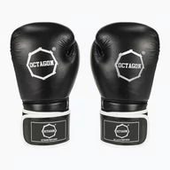 Rękawice bokserskie - Rękawice bokserskie Octagon Agat black/white - miniaturka - grafika 1