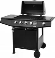 Grille gazowe - Lehmann GRILL GAZOWY LEHMANN OHIO 4+1 ŻELIWNY CZARNY - miniaturka - grafika 1