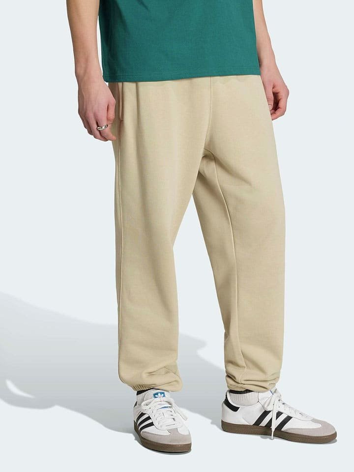 adidas Spodnie dresowe w kolorze beżowym