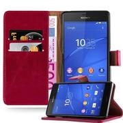 Etui i futerały do telefonów - Cadorabo cador Abo  Luxury Book Style etui do Sony Xperia Z3  Case Cover pokrowiec ochronny etui z funkcją stojaka i kieszeń na kartę, Sony Xperia Z3 DE-107535 - miniaturka - grafika 1