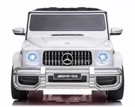 Pojazdy elektryczne dla dzieci - Auto-Kids.pl Mercedes-Benz G63 4x4 24V 200W -BIAŁY - miniaturka - grafika 1