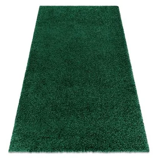 Dywan SOFFI shaggy 5cm butelkowa zieleń Zielony, 70x250 - Dywany - miniaturka - grafika 1
