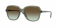 Okulary przeciwsłoneczne - Okulary Przeciwsłoneczne Vogue VO 5601S Transparent Mallard Green - miniaturka - grafika 1