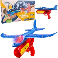 Zabawki militarne - Pistolet Wyrzutnia Samolotów Samolot Styropianowy KRUZZEL - miniaturka - grafika 1