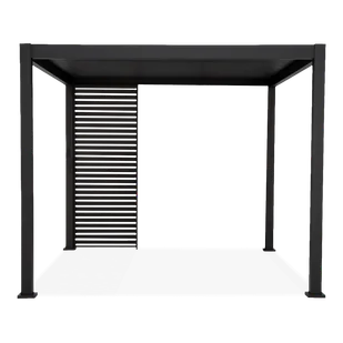 Panel do pergoli PREMIUM Anthracite, szer. 123,5cm - Gutroof - Kratki i pergole - miniaturka - grafika 1