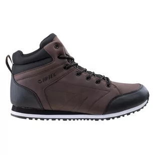 Męskie Buty HI-TEC ARNEL MID 30757-D BROWN/BLK – Brązowy - Buty dla dziewczynek - miniaturka - grafika 1