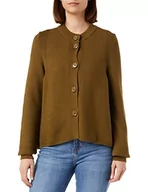 Swetry damskie - Sisley kardigan damski, zielony wojskowy 3p7, XL - miniaturka - grafika 1