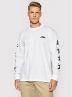 Bluzy męskie - Carhartt WIP Longsleeve Ninja Tune I029378 Biały Loose Fit - miniaturka - grafika 1