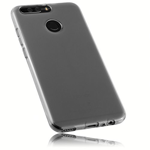 mumbi etui na telefon komórkowy kompatybilne z Honor 8 Pro, przezroczyste, czarne