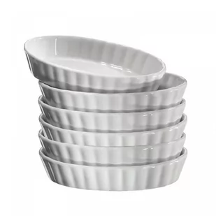 Küchenprofi Naczynia na Creme Brulee Kuchenprofi 6 sztuk KU-1925000006 - Brytfanny - miniaturka - grafika 1