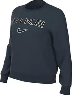 Nike Damski top z logo w NSW Phnx FLC Std Logo Crew - Koszulki i topy damskie - miniaturka - grafika 1