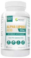 Witaminy i minerały - Wish, Kwas Alfa Liponowy (ALA) 600mg 60 kaps. - miniaturka - grafika 1