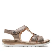 Sandały damskie - Sandały Caprice 9-28154-42 Brązowy - miniaturka - grafika 1