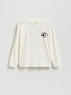 Reserved - Longsleeve Brawl Stars - złamana biel - Bluzki dla chłopców - miniaturka - grafika 1