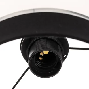 Lampa wisząca Helen szaro-srebrna belka 5-pkt. - Lampy sufitowe - miniaturka - grafika 5